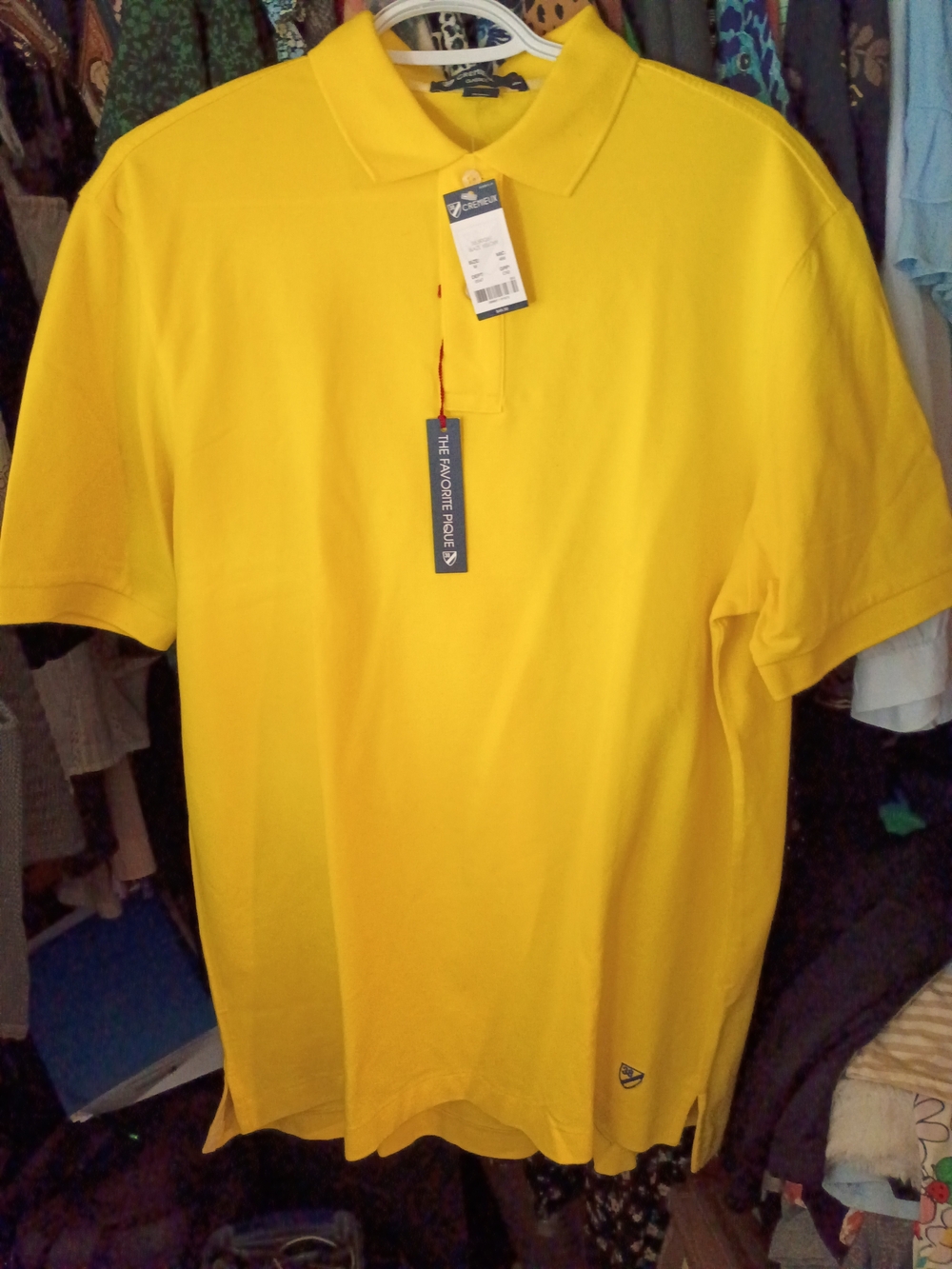 Daniel Cremieux Bright Yellow Men's Polo Shirt